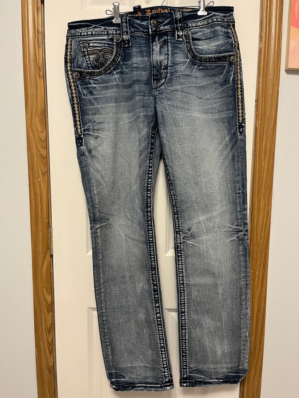 Rock Revival Woodley Straight Jeans